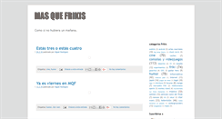 Desktop Screenshot of masquefrikis.com